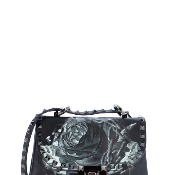 Valentino Garavani X Undercover Rockstud Flip Lock Crossbody Bag - Picture 13 of 15